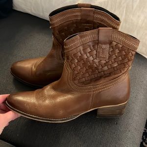 Diba True Brown Booties